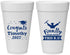 Personalized Graduation 20 oz Foam Cups - Class Of 2027 Done With Bs | 130025