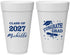 Personalized Graduation 20 oz Foam Cups - Class Of 2027 Congrats | 130027