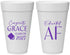Personalized Graduation 20 oz Foam Cups - Class Of 2027 Educated Af | 130040