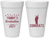 Personalized Graduation 20 oz Foam Cups - Class Of 2027 Congrats | 130046