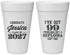 Personalized Graduation 20 oz Foam Cups - Class Of 2027 99 Problems | 130047