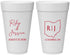Personalized Wedding 20 oz Foam Cups - Ohio | 134