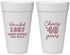 Personalized Class Reunion 20 oz Foam Cups - Class Of 1987 40 Year | 140003