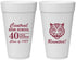 Personalized Class Reunion 20 oz Foam Cups - Class Of 1987 40 Year | 140023