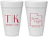 Personalized Wedding 20 oz Foam Cups - Utah | 143