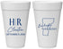 Personalized Wedding 20 oz Foam Cups - Vermont | 144