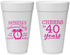 Personalized Retirement 20 oz Foam Cups - Off The Clock | 150000