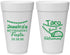 Personalized Retirement 20 oz Foam Cups - Taco Bout A Retirement | 150002