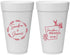 Personalized Wedding 20 oz Foam Cups - Arkansas | 153