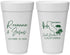 Personalized Wedding 20 oz Foam Cups - California | 154