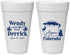 Personalized Wedding 20 oz Foam Cups - Colorado | 155