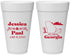 Personalized Wedding 20 oz Foam Cups - Georgia | 159