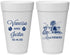 Personalized Wedding 20 oz Foam Cups - Hawaii | 160