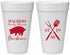 Personalized Family Reunion 20 oz Foam Cups - Bbq Barbeque | 160003