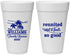 Personalized Family Reunion 20 oz Foam Cups - Beach Reunited | 160010