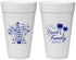 Personalized Family Reunion 20 oz Foam Cups - Beach Family Repeat | 160014