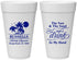 Personalized Family Reunion 20 oz Foam Cups - Sun Sand Drink Beach | 160015