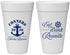 Personalized Family Reunion 20 oz Foam Cups - Cruise Anchor | 160028