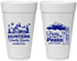 Personalized Family Reunion 20 oz Foam Cups - Ski Trip | 160042