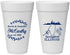 Personalized Wedding 20 oz Foam Cups - Illinois | 162