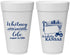 Personalized Wedding 20 oz Foam Cups - Kansas | 165