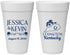 Personalized Wedding 20 oz Foam Cups - Kentucky | 166