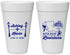 Personalized Wedding 20 oz Foam Cups - Louisiana | 167