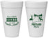 Personalized Wedding 20 oz Foam Cups - Maine | 168
