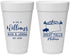 Personalized Wedding 20 oz Foam Cups - Montana | 175
