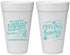 Personalized Family Vacation 20 oz Foam Cups - Feeling Beachy | 180002