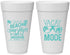 Personalized Family Vacation 20 oz Foam Cups - Lifes A Beach | 180008