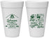 Personalized Family Vacation 20 oz Foam Cups - Lake Camping | 180011