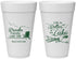 Personalized Family Vacation 20 oz Foam Cups - Lake Camping | 180012
