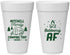 Personalized Family Vacation 20 oz Foam Cups - Camping Trip | 180018