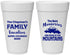 Personalized Family Vacation 20 oz Foam Cups - Mountains | 180021