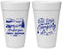 Personalized Family Vacation 20 oz Foam Cups - Camping Trip | 180025