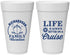 Personalized Family Vacation 20 oz Foam Cups - Cruise Ship | 180036