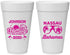 Personalized Family Vacation 20 oz Foam Cups - Bahamas | 180041