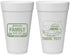 Personalized Family Vacation 20 oz Foam Cups - Road Trip Car | 180050