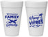 Personalized Family Vacation 20 oz Foam Cups - Life Is Good At The Beach | 180058