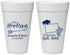 Personalized Wedding 20 oz Foam Cups - North Dakota | 183