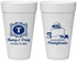 Personalized Wedding 20 oz Foam Cups - Pennsylvania | 187