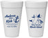 Personalized Wedding 20 oz Foam Cups - Rhode Island | 188
