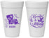 Personalized Mardi Gras 20 oz Foam Cups - Beads And Bling | 190002