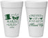 Personalized Mardi Gras 20 oz Foam Cups - Fleur De Lis | 190015