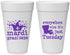 Personalized Mardi Gras 20 oz Foam Cups - Nola New Orleans | 190016