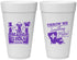 Personalized Mardi Gras 20 oz Foam Cups - Beads Nola | 190017