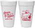Personalized Wedding 20 oz Foam Cups - Tennessee | 191
