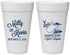 Personalized Wedding 20 oz Foam Cups - West Virginia | 197