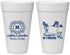 Personalized Wedding 20 oz Foam Cups - Wyoming | 199